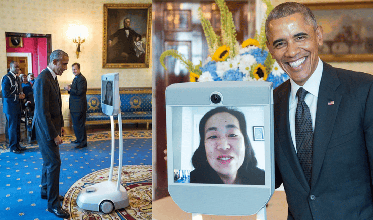 Obama two pictures